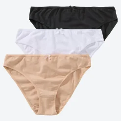 Damen NKD Damen-Minislip mit Schleife, 3er-Pack