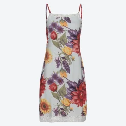 Damen NKD Damen-Nachthemd mit Spitze