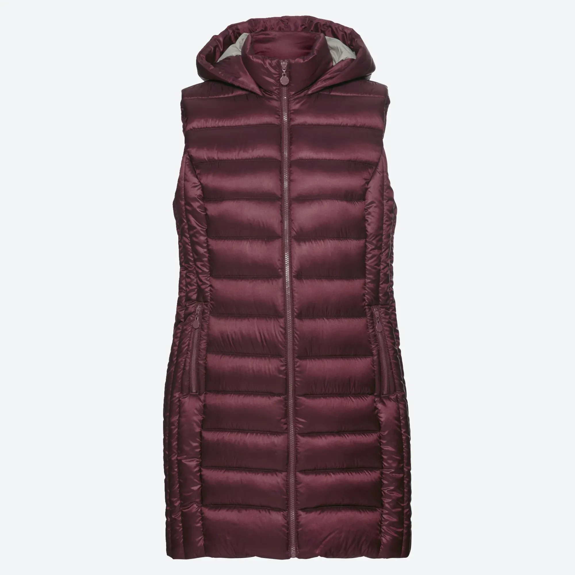 Damen NKD Damen-Outdoor-Langweste in glänzendem Design