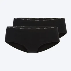 Damen NKD Damen-Panty mit Schriftzug, 2er Pack
