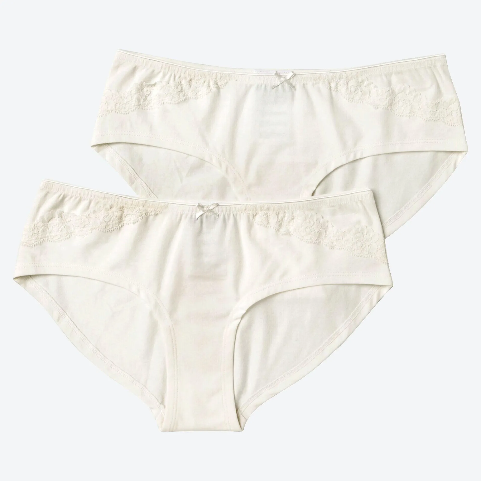Damen NKD Damen-Panty mit Spitze, 2er-Pack