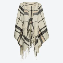 Damen NKD Damen-Poncho mit Kapuze