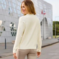 Damen NKD Damen-Pullover mit Stehkragen