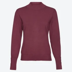 Damen NKD Damen-Pullover mit Stehkragen