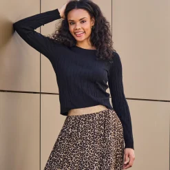 Damen NKD Damen-Pullover mit Strukturoptik