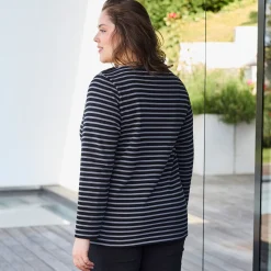 Damen NKD Damen-Pullover mit U-Boot-Ausschnitt, große Größen