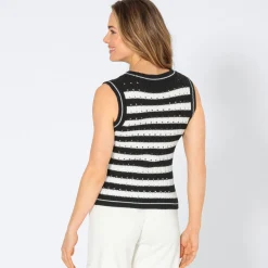 Damen NKD Damen-Pullunder mit Rundhalsausschnitt