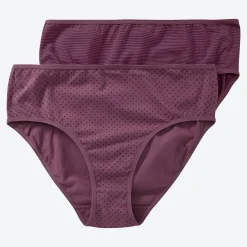 Damen NKD Damen-Rioslip aus Baumwolle, 2er-Pack