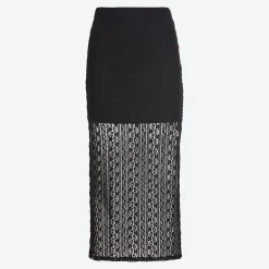 Damen NKD Damen-Rock mit Spitze