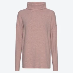 Damen NKD Damen-Rollkragen-Pullover mit Fledermaus-Ärmel