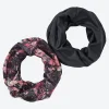 Damen NKD Damen-Schal in verschiedenen Designs, 2er-Pack