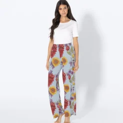Damen NKD Damen-Schlafanzug-Hose mit Blumen-Muster