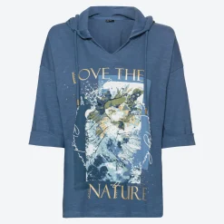 Damen NKD Damen-Shirt mit 3/4 Ärmeln