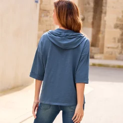 Damen NKD Damen-Shirt mit 3/4 Ärmeln