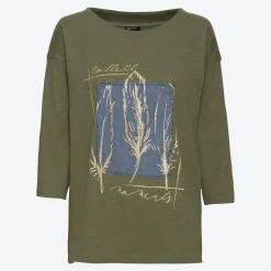 Damen NKD Damen-Shirt mit dekorativem Druck