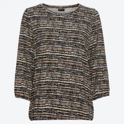 Damen NKD Damen-Shirt mit 3/4-Ärmeln mit Muster