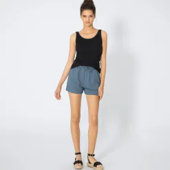 Damen NKD Damen-Shorts aus reiner Baumwolle