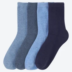 Damen NKD Damen-Socken in verschiedenen Farben, 4er-Pack
