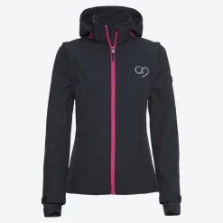 Damen NKD Damen-Softshelljacke mit abnehmbarer Kapuze