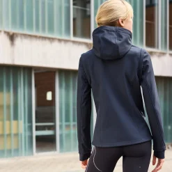 Damen NKD Damen-Softshelljacke mit abnehmbarer Kapuze