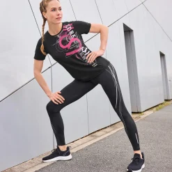 Damen NKD Damen-Sportleggings mit elastischem Bund