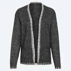 Damen NKD Damen-Strickjacke mit 2 Taschen
