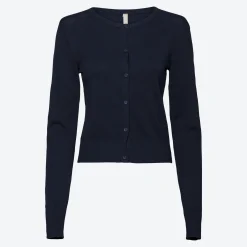 Damen NKD Damen-Strickjacke mit Knopfleiste