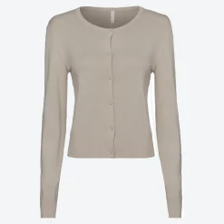 Damen NKD Damen-Strickjacke mit Knopfleiste