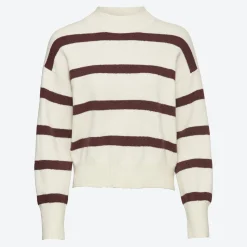 Damen NKD Damen-Strickpullover mit Blockstreifen