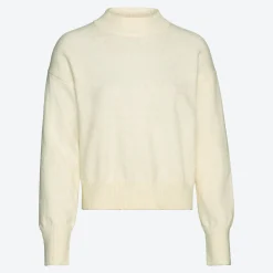 Damen NKD Damen-Strickpullover mit hohem Kragen