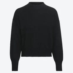 Damen NKD Damen-Strickpullover mit hohem Kragen