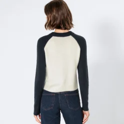 Damen NKD Damen-Strickpullover mit Raglanärmeln
