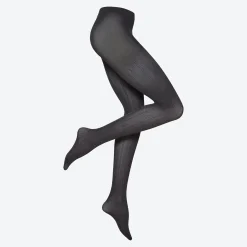 Damen NKD Damen-Strumpfhose mit Zopfstrick-Muster