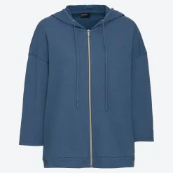 Damen NKD Damen-Sweatjacke mit Kapuze