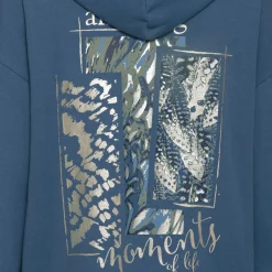 Damen NKD Damen-Sweatjacke mit Kapuze