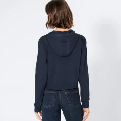 Damen NKD Damen-Sweatjacke mit Kapuze
