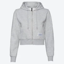 Damen NKD Damen-Sweatjacke mit Kapuze