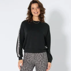 Damen NKD Damen-Sweatshirt aus Modal-Mix