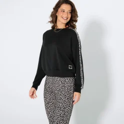 Damen NKD Damen-Sweatshirt aus Modal-Mix