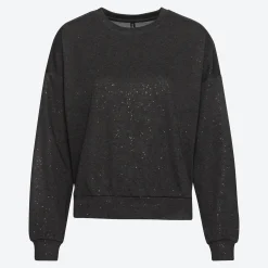 Damen NKD Damen-Sweatshirt mit Glitzereffekt