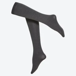 Damen NKD Damen-Thermo-Kniestrümpfe mit Fleece, 120 DEN