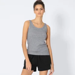 Damen NKD Damen-Top in Ripp-Design