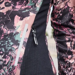 Damen NKD Damen-Trainingsjacke mit Stehkragen