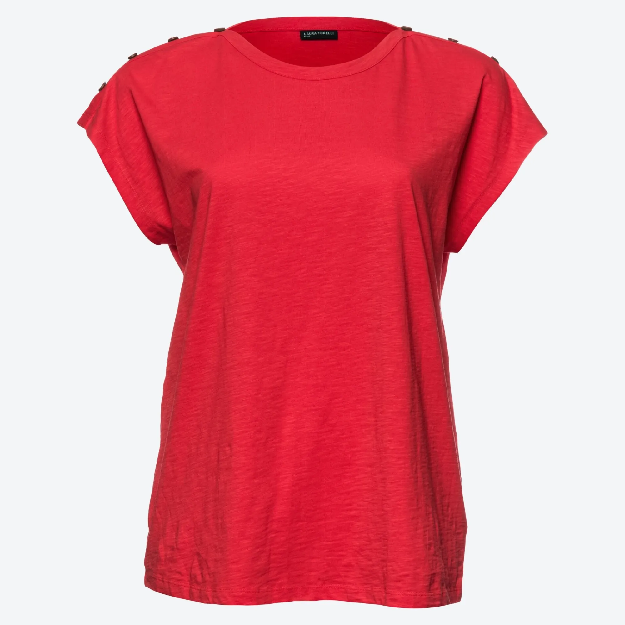 Damen NKD Damen-T-Shirt mit Boot-Ausschnitt, große Größen
