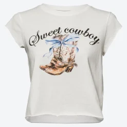 Damen NKD Damen-T-Shirt mit Frontprint