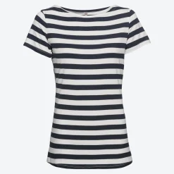 Damen NKD Damen-T-Shirt mit Lurex-Effektgarn