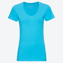 Damen NKD Damen-T-Shirt mit V-Ausschnitt