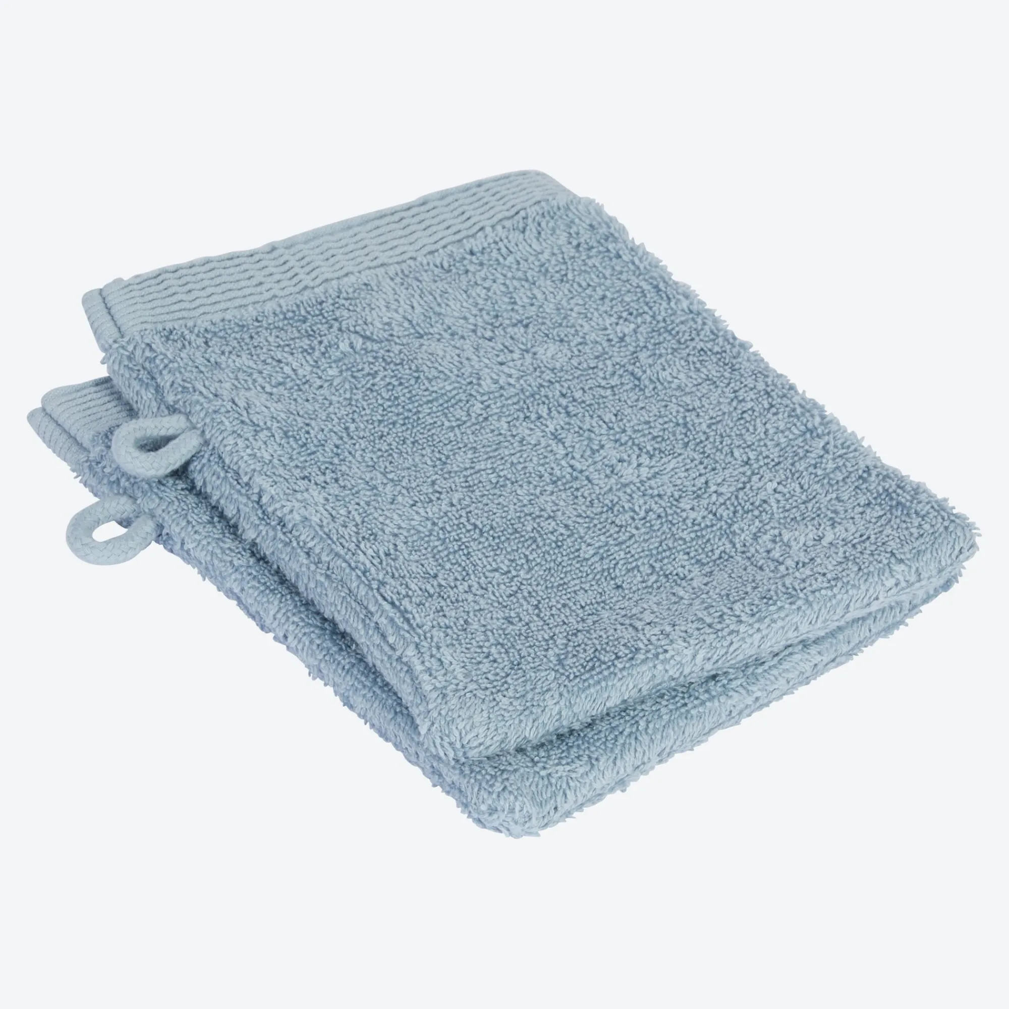 NKD Frottee-Waschhandschuh, PREMIUM, 16x21cm, 2er-Pack