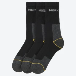 Herren NKD Herren-Arbeitssocken mit Vollfrotteefuß, 3er-Pack
