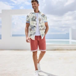 Herren NKD Herren-Bermudas im 5-Pocket-Style